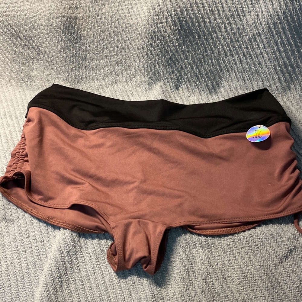 PINK gym to swim shorts NWT